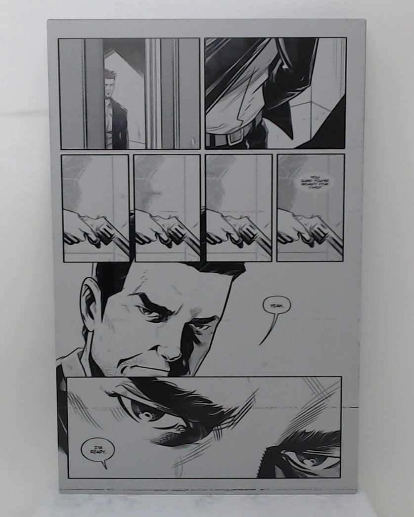 Sam and His Talking Gun #1 - Legacy Edition - Page 3 - Black - Comic Printer Plate - PRESSWORKS