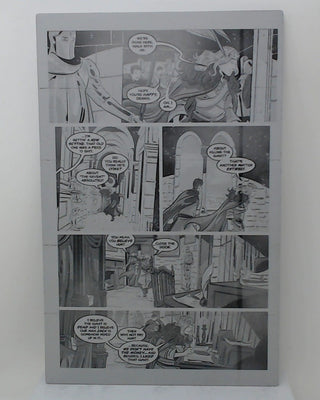 Snow White Zombie Apocalypse #0 - Page 4 - Black - Comic Printer Plate - PRESSWORKS