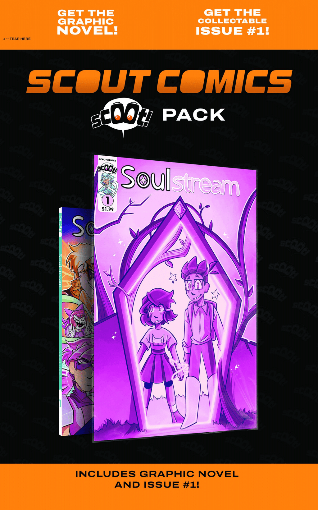 Soulstream - Volume 1 - Scoot Collector's Pack - #1 & Complete Trade Paperback - PRESALE