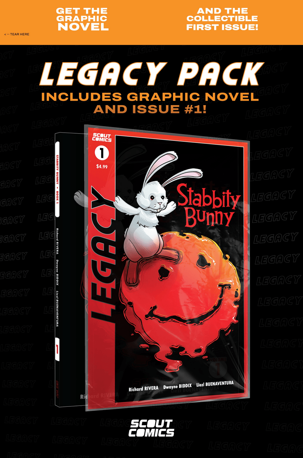 Stabbity Bunny - Legacy Collector's Pack - #1 & Complete Trade Paperback - PRESALE