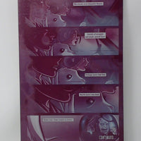 Stabbity Bunny #1 - Comics on Coffee Variant  - Page 22 - Magenta - Comic Printer Plate - PRESSWORKS