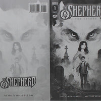 Shepherd: The Tether #1 - Black - Comic Printer Plate - PRESSWORKS - Luca Merli