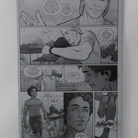 Third Wave '99 #1 - Comics on Coffee Variant - Page 13 - Black - Comic Printer Plate - PRESSWORKS