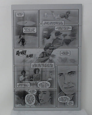 Third Wave '99 #1 - Comics on Coffee Variant - Page 3 - Black - Comic Printer Plate - PRESSWORKS