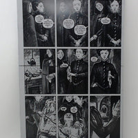 Vanity #3 - Page 6 -  Black - Comic Printer Plate - PRESSWORKS