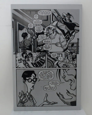 Wild Bull and Chipper #1 - Page 11 - Black - Comic Printer Plate - PRESSWORKS