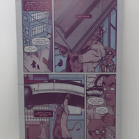 Wild Bull and Chipper #1 - Page 5 - Magenta - Comic Printer Plate - PRESSWORKS