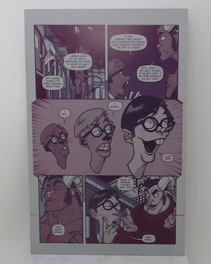 Wild Bull and Chipper #1 - Page 7 - Magenta - Comic Printer Plate - PRESSWORKS