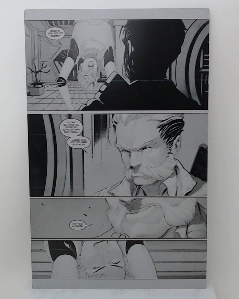 Wild Cosmos #1 - Page 15 - Black - Comic Printer Plate - PRESSWORKS