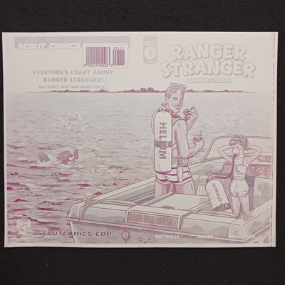Ranger Stranger - 4 Patches Pack  Scout Comics & Entertainment
