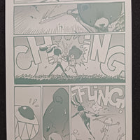 Mr. Easta #3 - Page 15 - PRESSWORKS - Comic Art - Printer Plate - Yellow