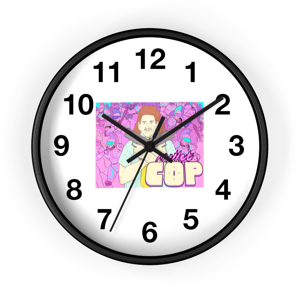 Mullet Cop (Fred Design) - Wall Clock