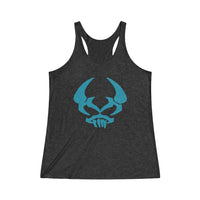 By The Horns (Horn Hunter Symbol) - Women's Tri-Blend Racerback Tank