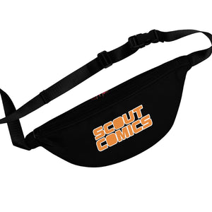 Scout Comics (Orange Logo Design) - Black Fanny Pack